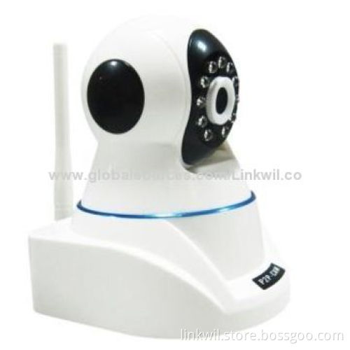 PTZ Camera, Supports Onvif, SD Card, Remote, WPS, P2P, Pan/Tilt and Two-way Audio